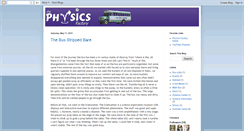 Desktop Screenshot of blog.physicsfactory.org